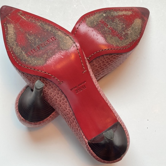 Pink Tommy Hilfiger high heel - Picture 4 of 7
